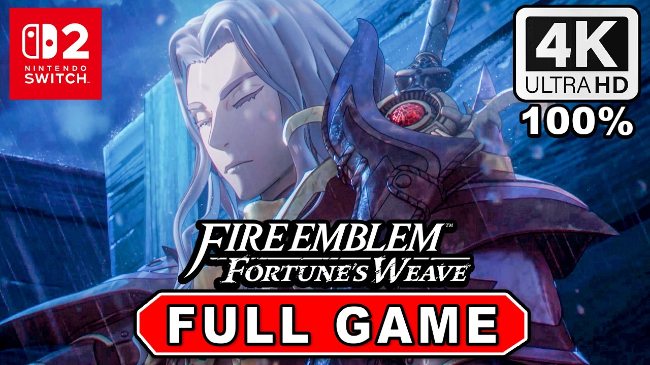 Fire Emblem Fortune's Weave - Full Game Walkthrough (100%) 4K