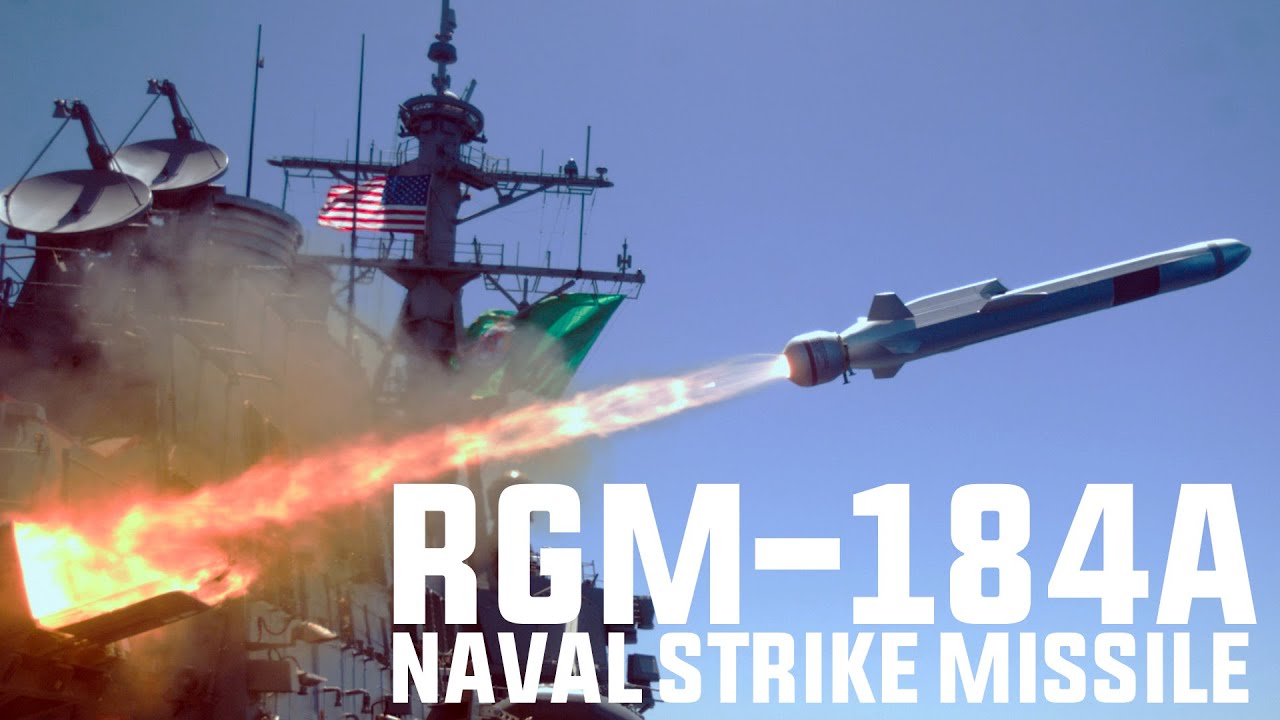 RGM-184A Naval Strike Missile | U.S. Navy's New Sea-skimming Anti-ship Missile In Action