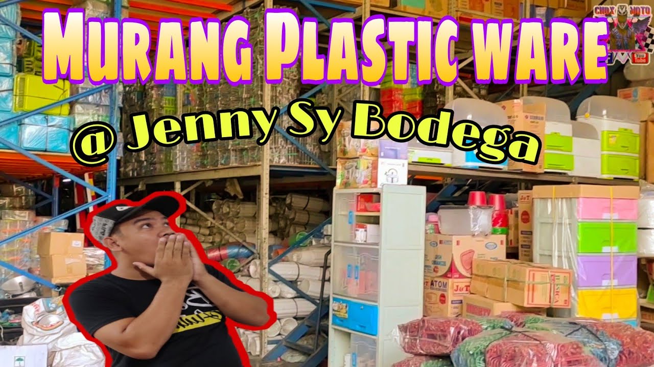 Murang Plastic ware @ Jenny Sy's Bodega Sa Valenzuela. Watch this!