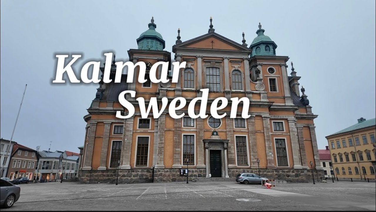Kalmar / Sweden / Virtual Walking Tour in 4K / January 2025