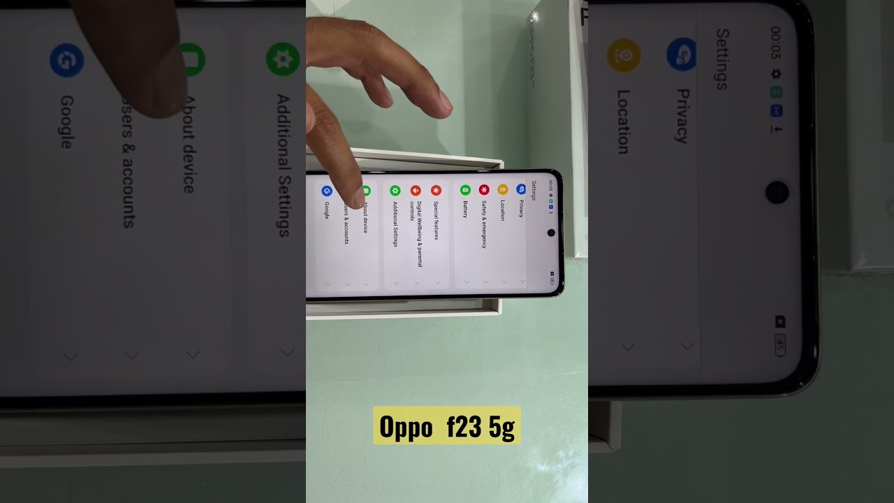 Oppo f23 5g quick look #unboxing