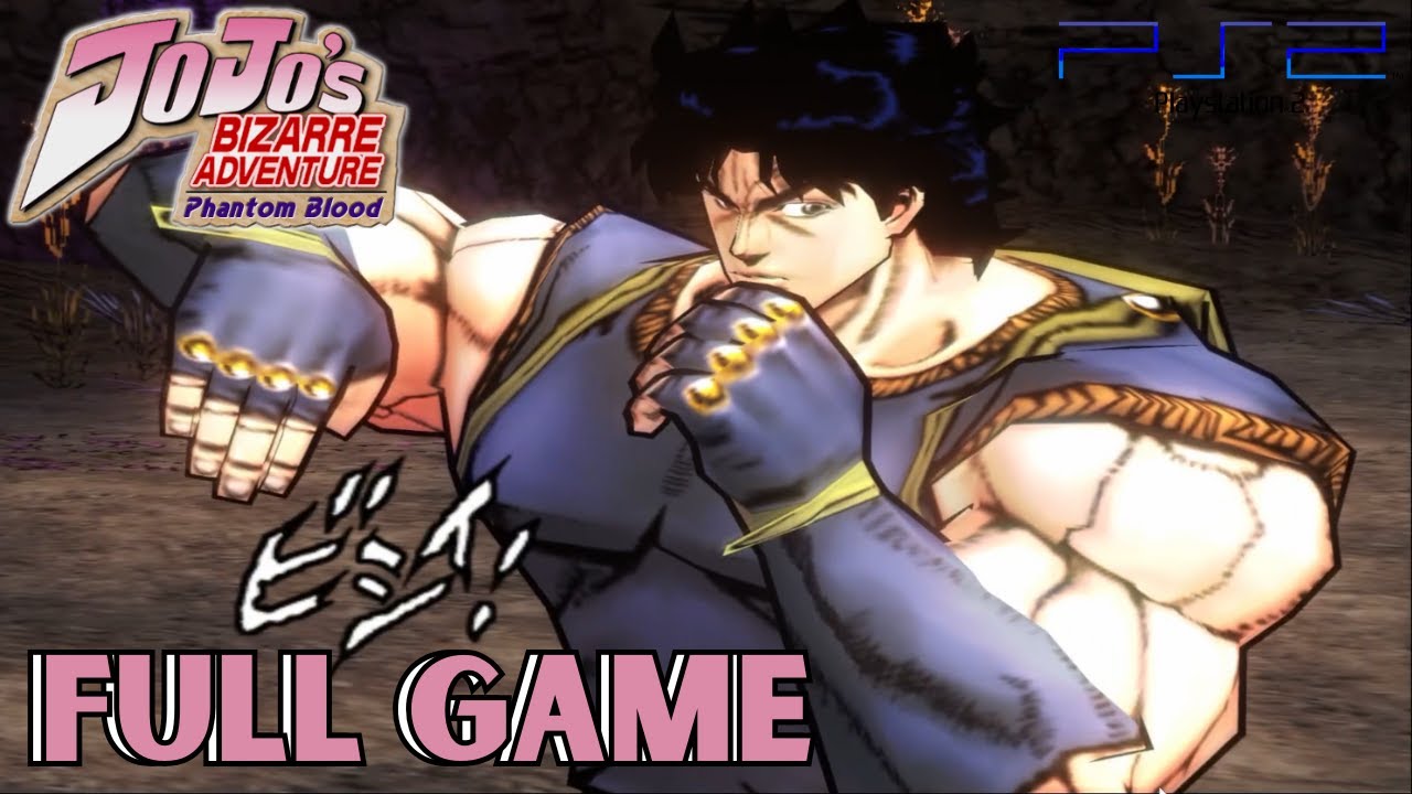 JoJo's Bizarre Adventure: Phantom Blood (PS2) | Full Game Walkthrough