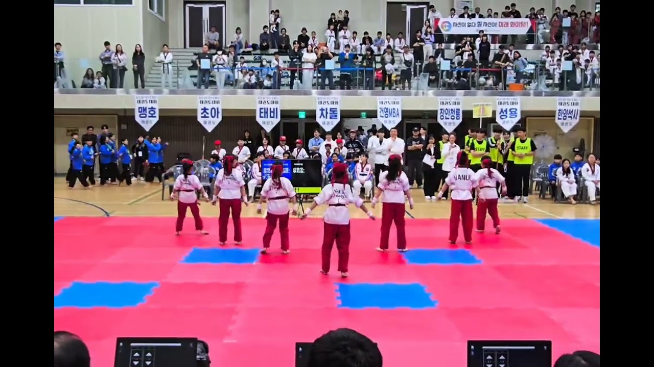 중랑구청장기 태권체조 - 1위 한울효 초등A팀 #한울효태권도 #품새선수단 #중랑구태권도 #품새대회 #태권체조 #방송댄스 #클락션