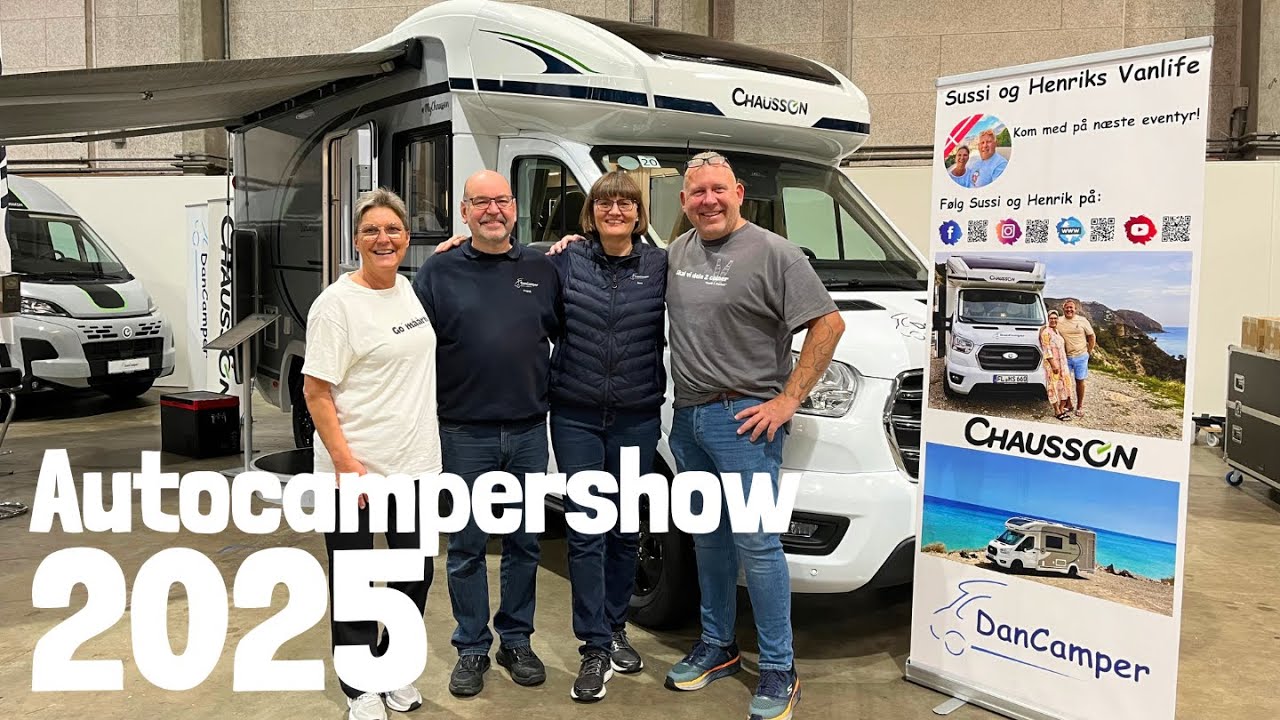 Klargøring til Autocampershow 2025 sammen med Dancamper