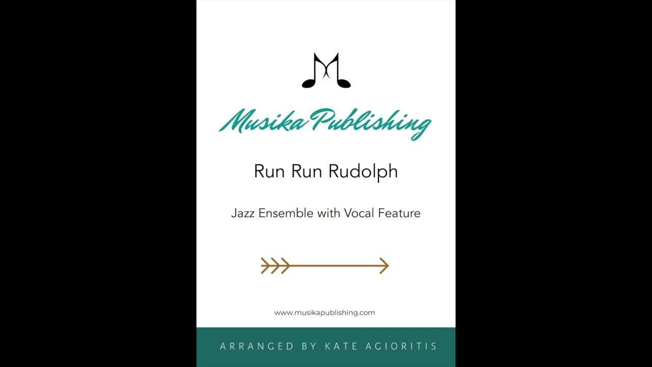 Run Run Rudolph (Key of C) -  Jazz Ensemble with (Male) Vocalist