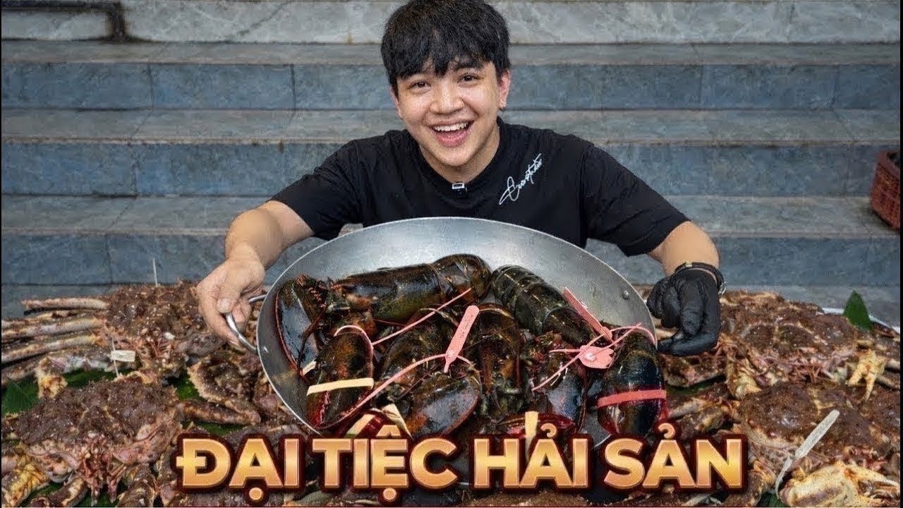 14/03 🦀🦞Hản sản NGON, BỔ, RẺ. Tôm - Cua Khổng lồ🥰#langhaisanmix #kingcrab #alaska