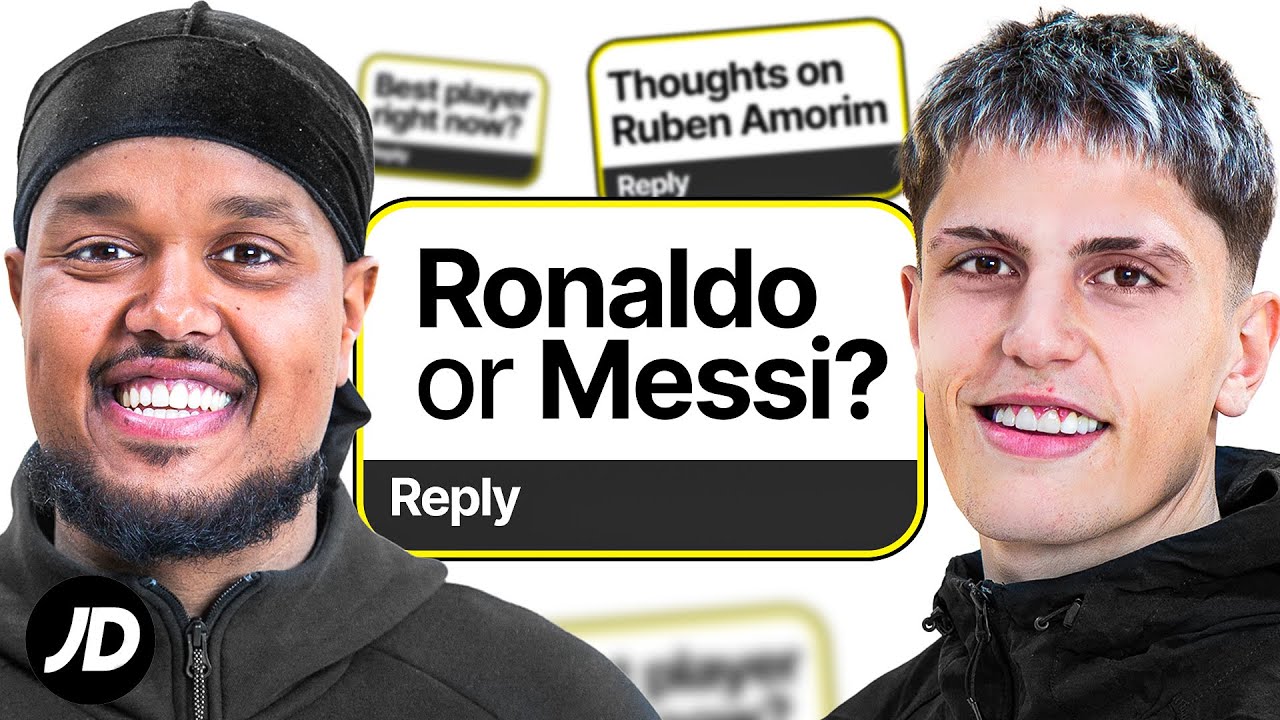 GARNACHO ON MESSI OR RONALDO DEBATE 😮 | THE TIMELINE w/ Chunkz