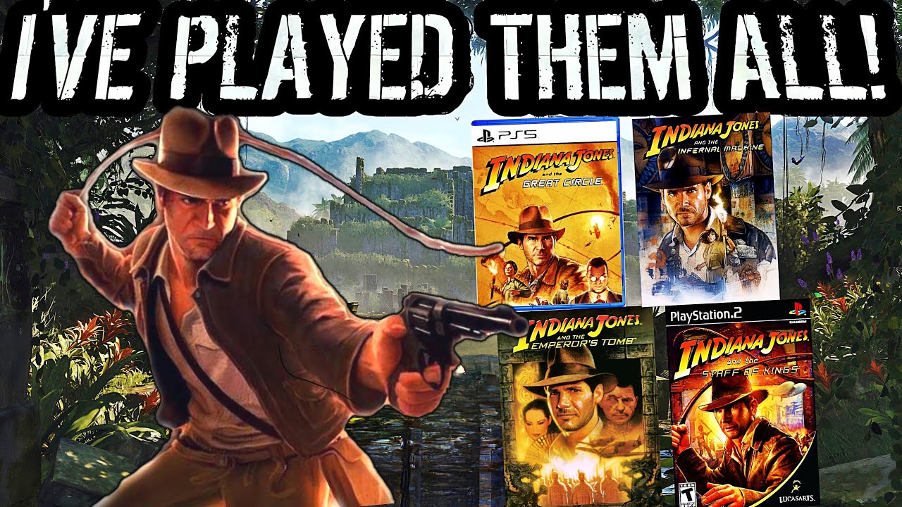 So I Reviewed ALL Indiana Jones Action Adventure Games