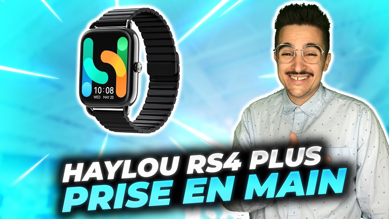 HAYLOU RS4 PLUS :  Prise en main de la nouvelle montre connectée surprenante de chez HAYLOU !