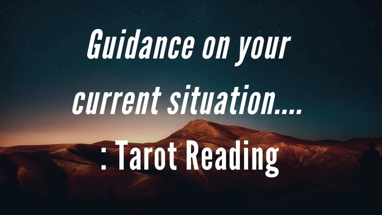 If this describes your current situation, then this guidance is for you❤️