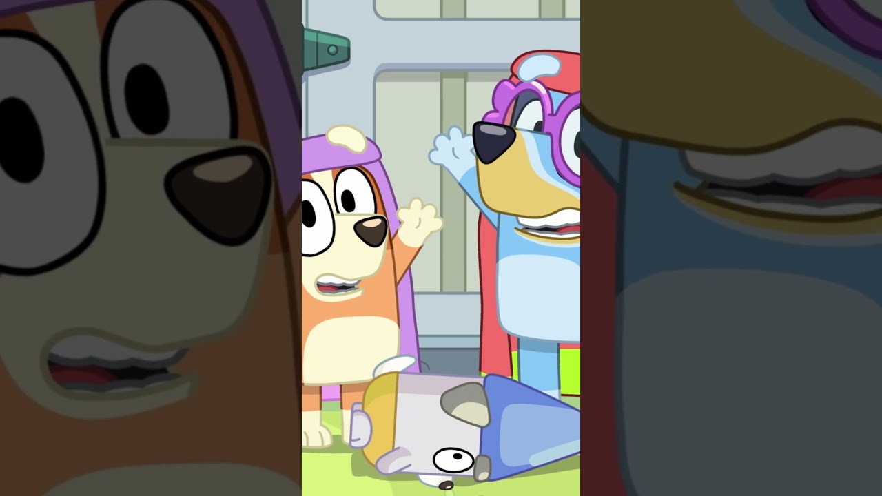 SPOILER WARNING! 🚨 Bluey Ghostbasket #ytshorts