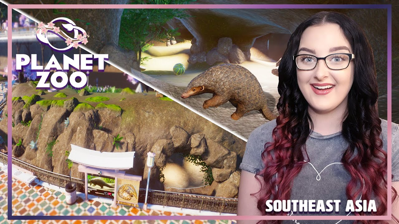 Pangolin Burrow // Planet Zoo: Speed Build // Southeast Asia Animal Pack