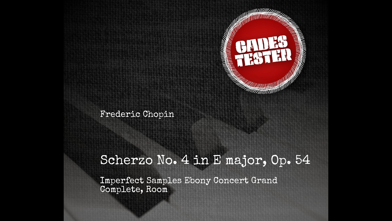 IS Ebony Concert Grand (Chopin, Scherzo No. 4, Op. 54)