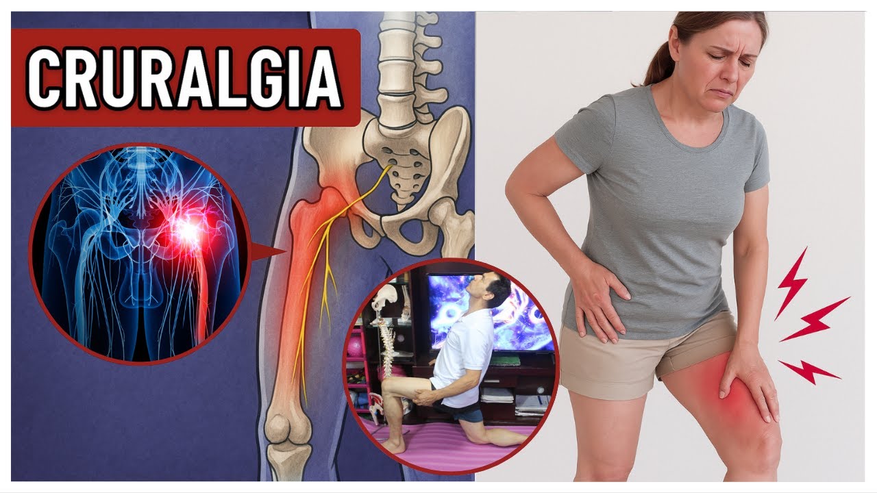 Cómo aliviar el dolor del nervio crural | Ejercicios