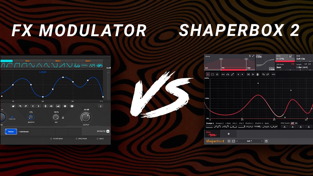 Сравнение FX Modulator и ShaperBox 2