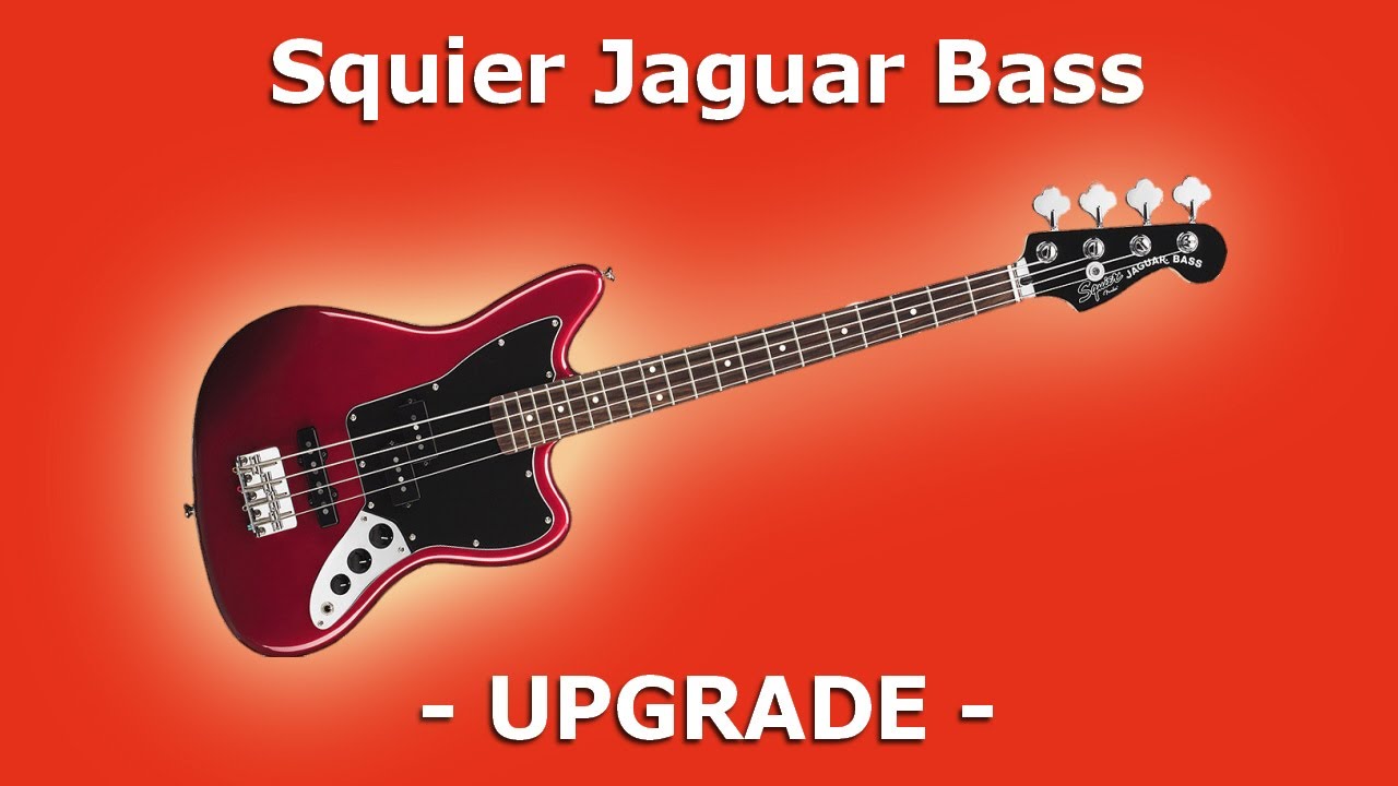 🎸 Upgrading my SQUIER JAGUAR BASS 🛠️