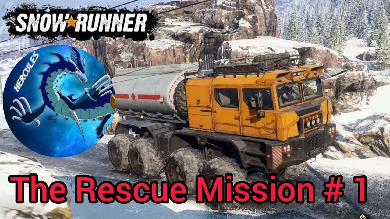 SNOWRUNNER Gameplay part 1 - The recovery