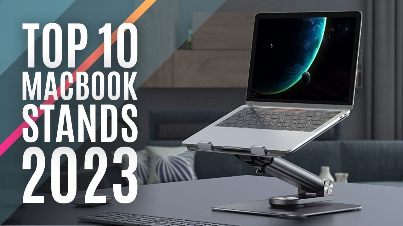 Top 10: Best Adjustable Laptop Stands of 2023 / Portable MacBook Riser, Desktop Laptop Holder