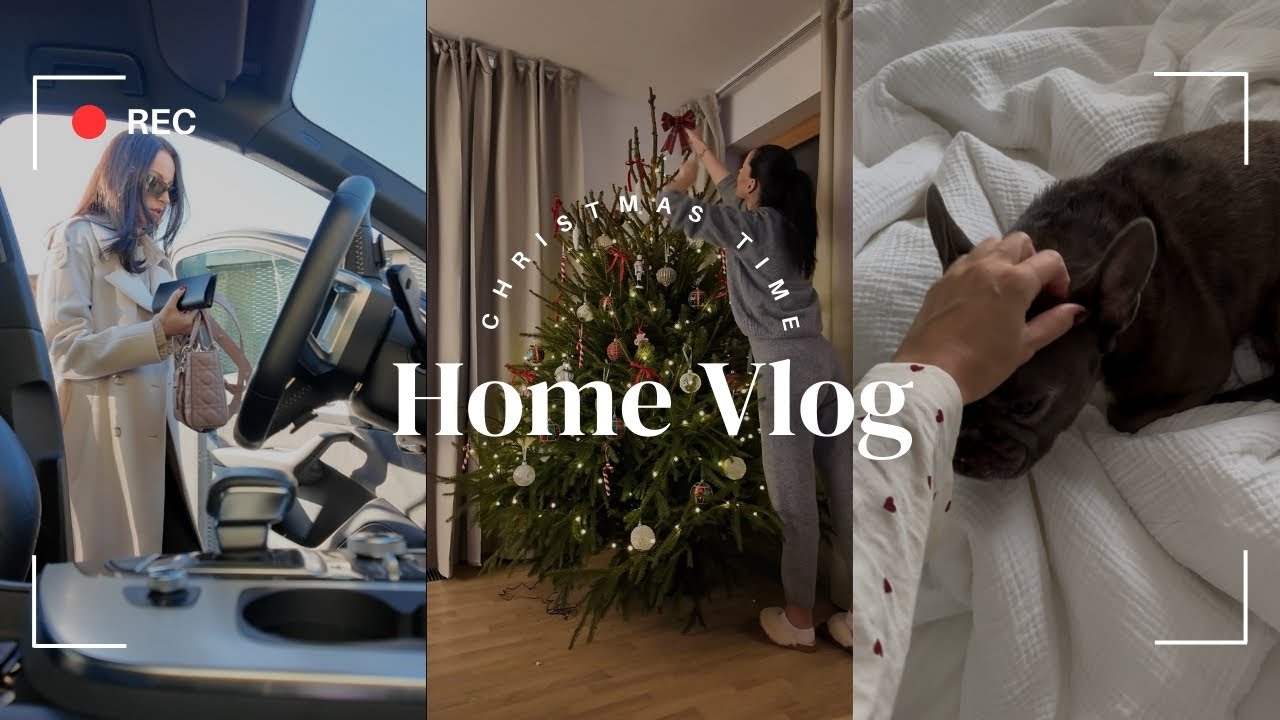 Vlog 114: Co používám na vlasy, vybírání a zdobení stromečku, dělání alba a spoustu dalšího...