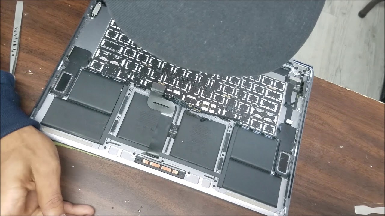 A1707 macbook pro touch bar change the keyboard