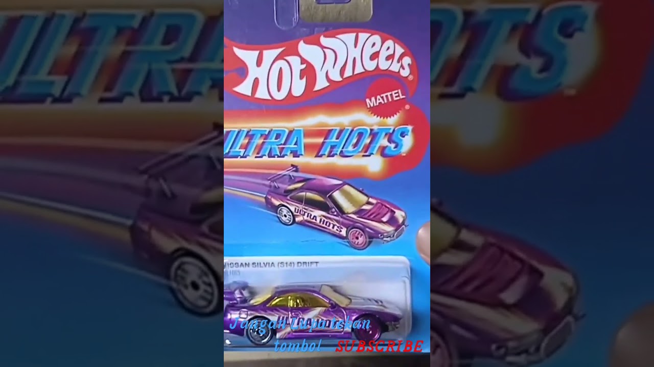 HOT WHEELS NISSAN SILVIA S14 DRIFT ULTRA HOT