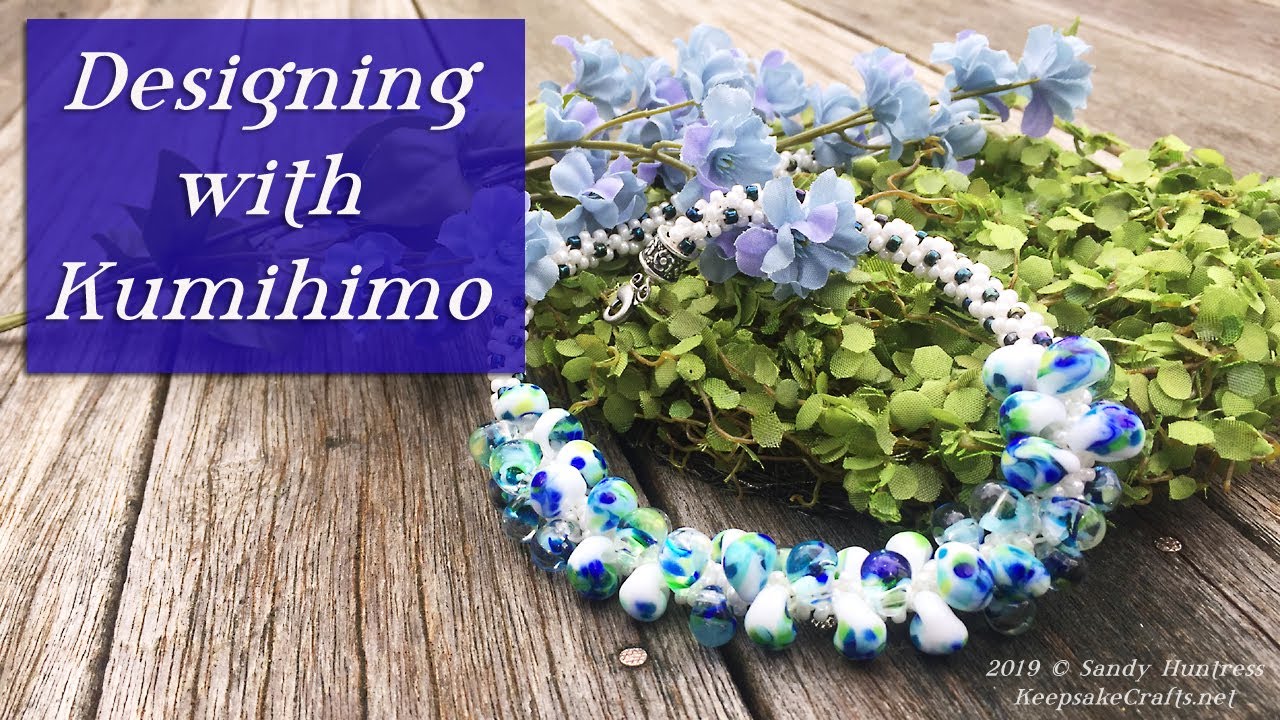 Designing with Kumihimo - Minky's Necklace - Jewelry Tutorial