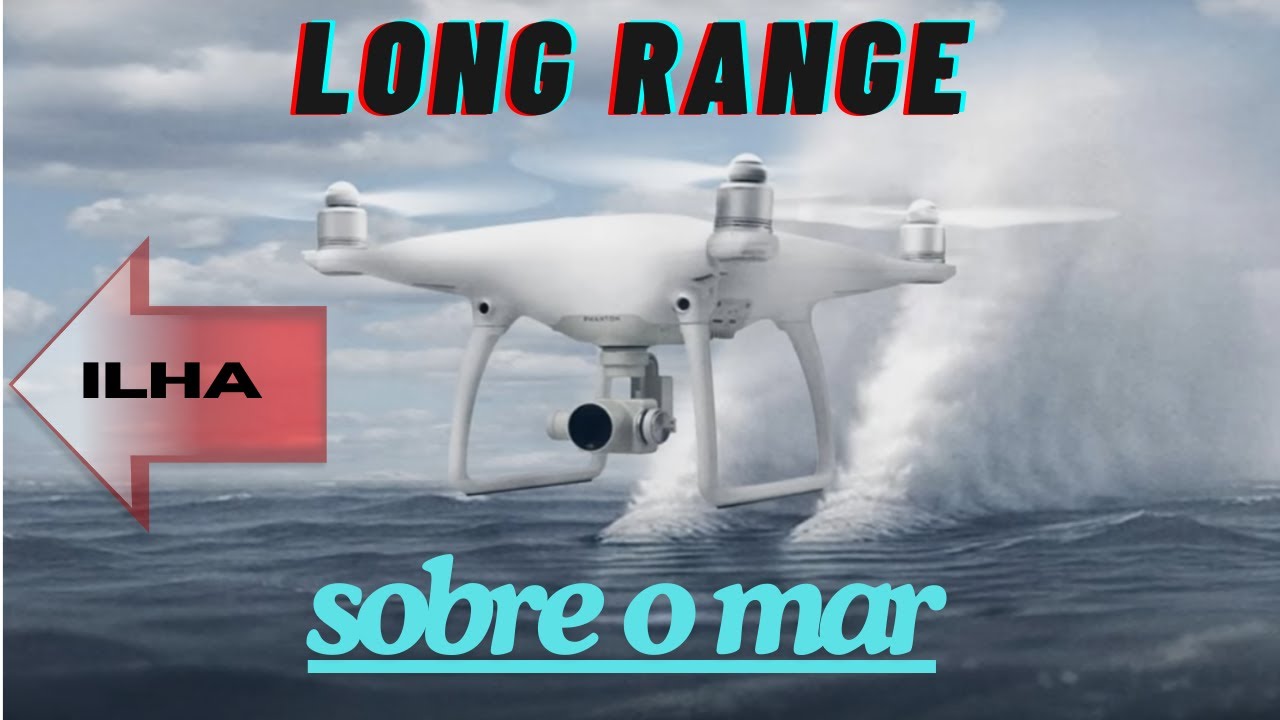 Meu Maior Voo Sobre o Oceano – Teste de Distância com Drone!
