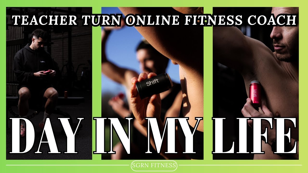 TEACHER TURN ONLINE FITNESS COACH - DAY IN THE LIFE! FIRST EVERY PHOTOSHOOT!