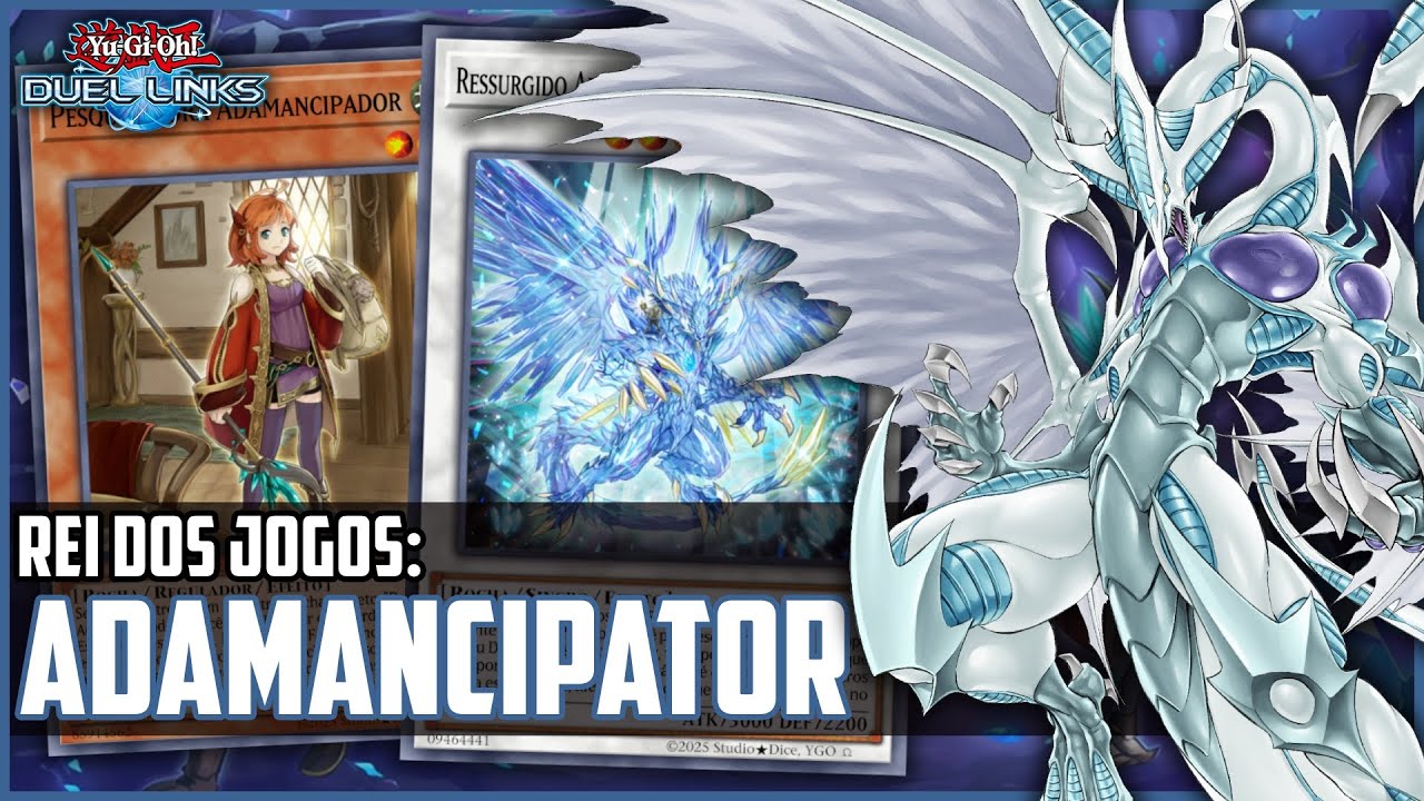 REI DOS JOGOS: ADAMANCIPATOR FT. STARDUST! [DUEL LINKS]