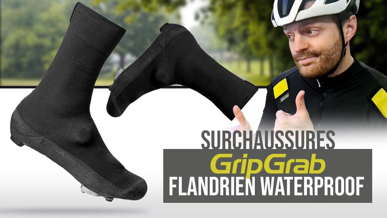 STOP AU PIED TREMP&Eacute; SUR LE V&Eacute;LO avec GRIPGRAB