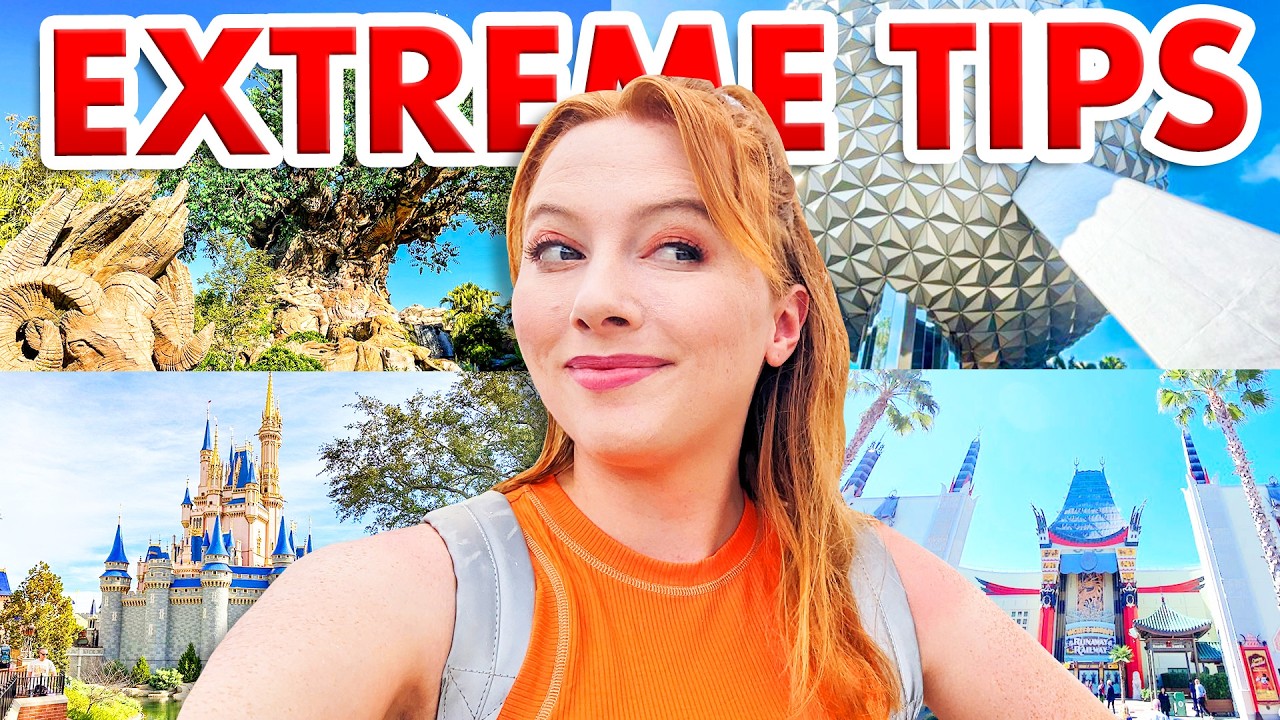 EXTREME Disney World Tips & Tricks (From Someone Who's Done Every Ride in One Day)