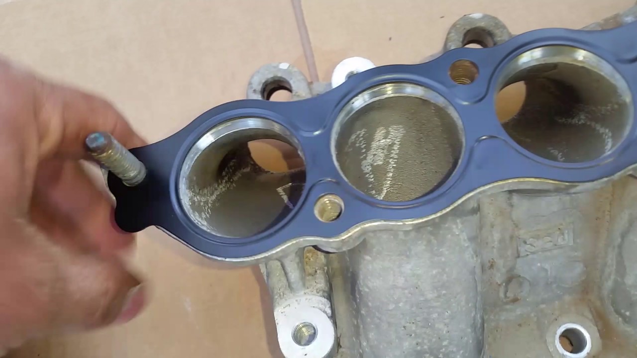 Ported and polished intake modified (hyundai tiburon V6)