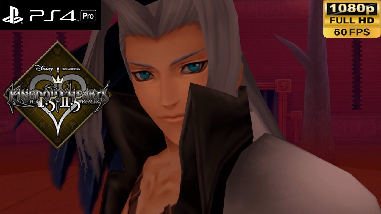 [PS4 Pro 1080p 60fps] Kingdom Hearts 1 Sephiroth Boss Fight - KH HD 1.5 + 2.5 Remix