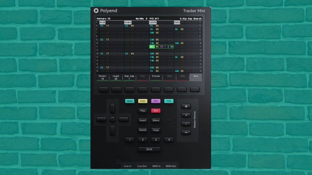 How hard is it to chop samples on The Polyend Tracker Mini?