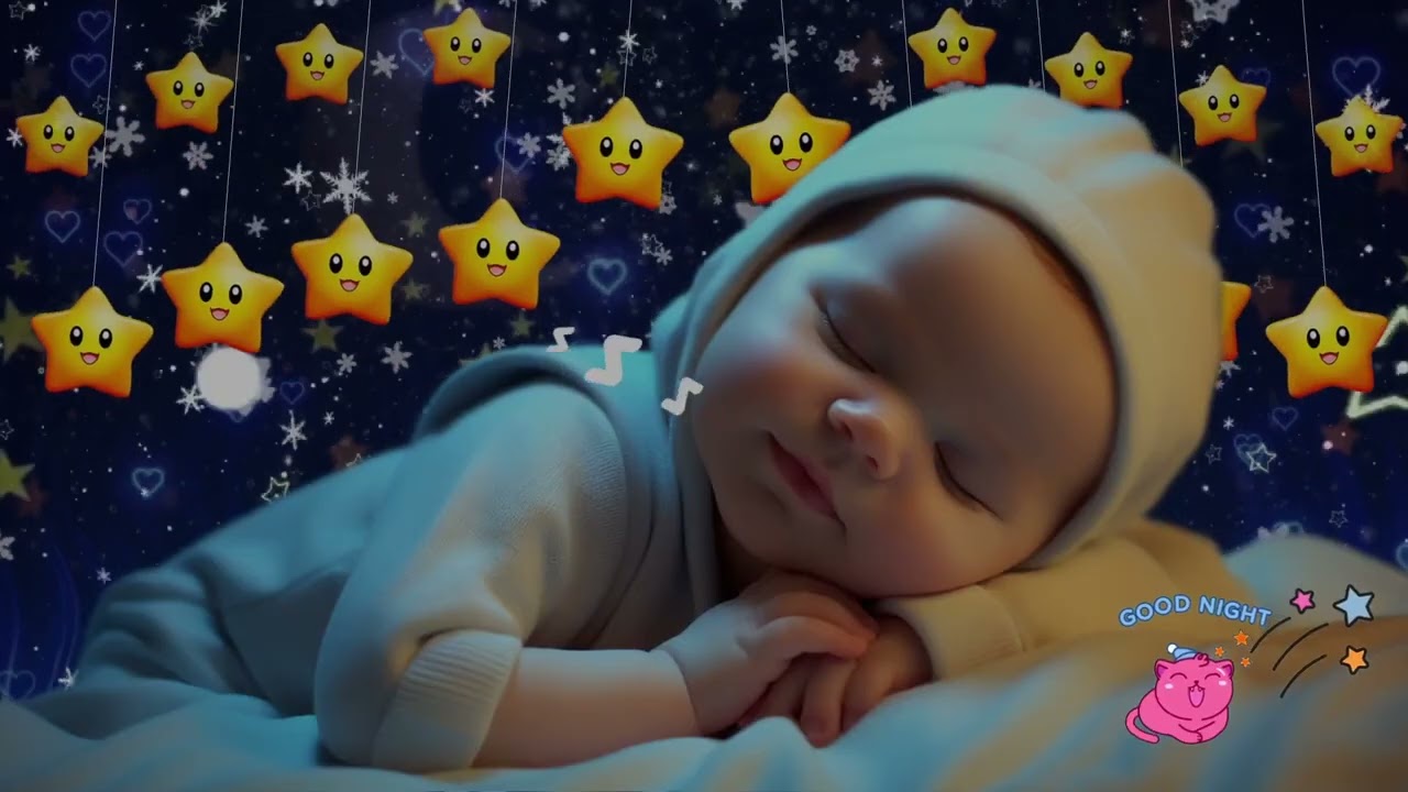 Baby Sleep Instantly 🌙 Deep Calm Sleep in 3 Minutes 💤 Soft Mozart & Brahms Lullabies ✨