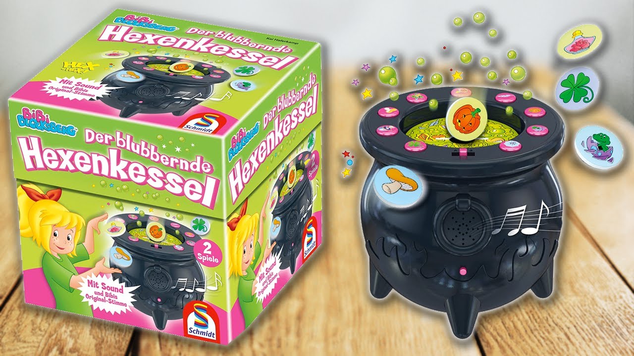 BIBI BLOCKSBERG - DER BLUBBERNDE HEXENKESSEL - Spielregeln TV (Spielanleitung Deutsch) - Schmidt