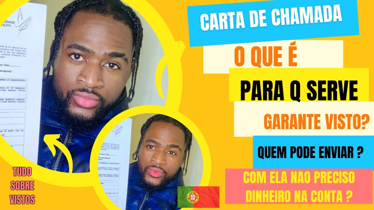 CARTA DE CHAMADA O QUE É ?Como tirar visto em 7dias #portugal #angola #brasil #funny #matroboyofxial