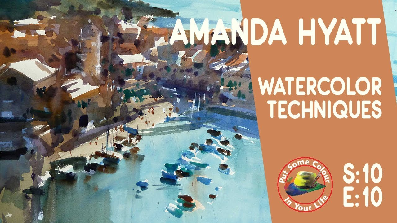 Amanda Hyatt - Watercolour -  Colour In Your Life