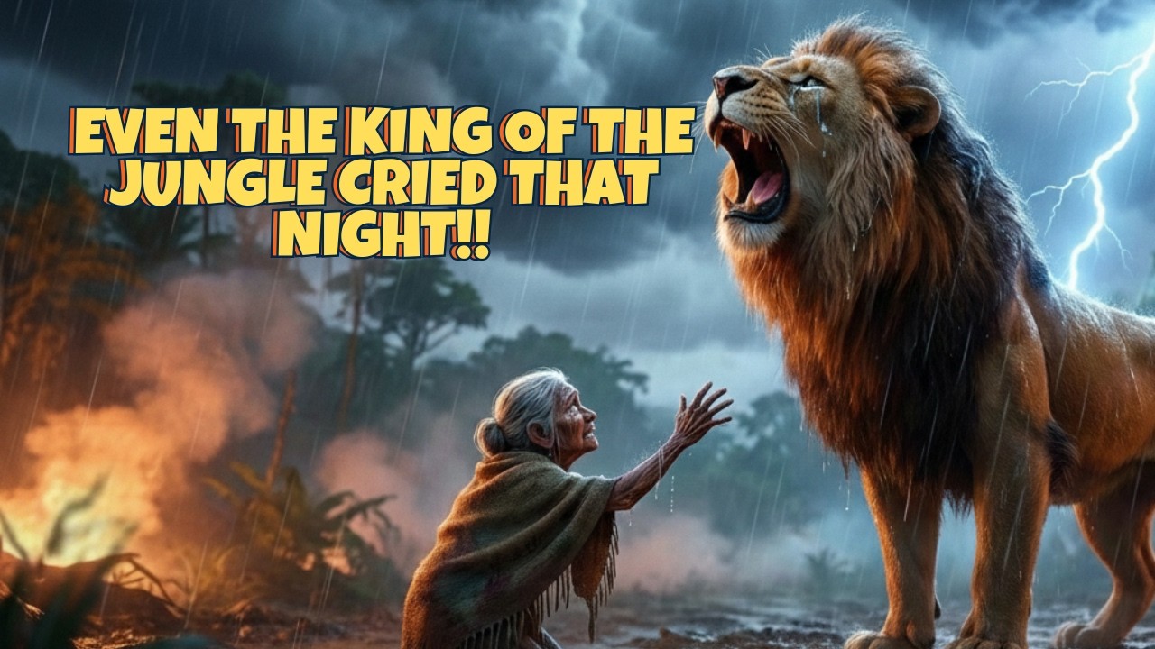 Even the King of the Jungle Cried That Night!!  @StoriesThatTeach-o8q