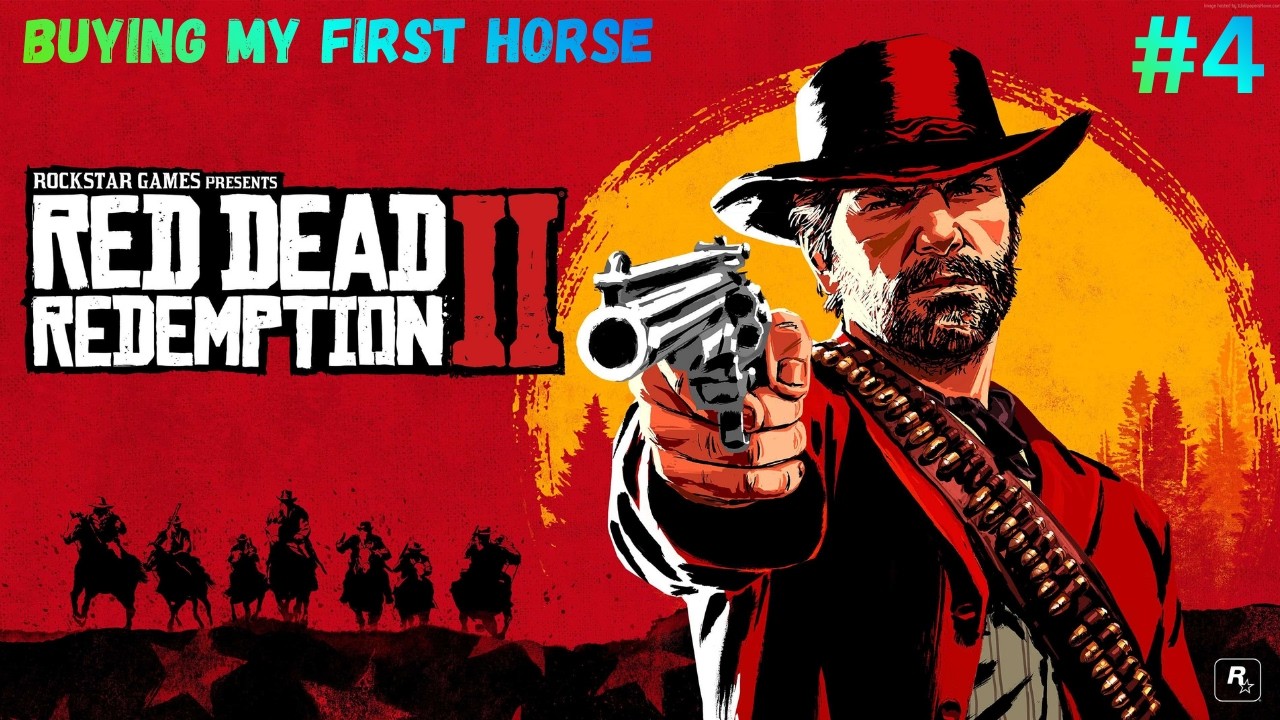 BUYING MY FIRST HORSE | RDR 2 GAMEPLAY #4