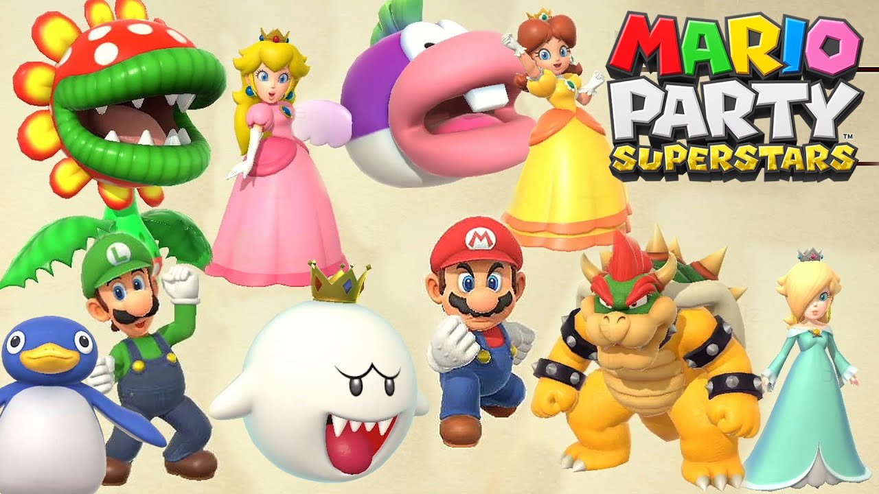 mario party superstars all characters 49 collection - Who do you like?