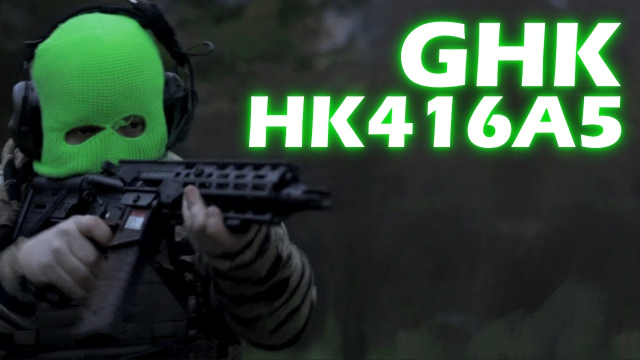 HK416A5 GHK | Винтовка H&K последнего поколения в версии ASG!