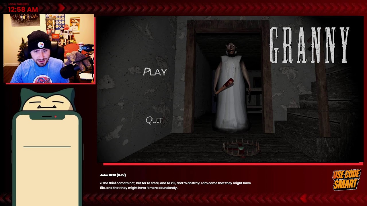 FIRST TIME GRANNY PLAYER - HELP ME ESCAPE!