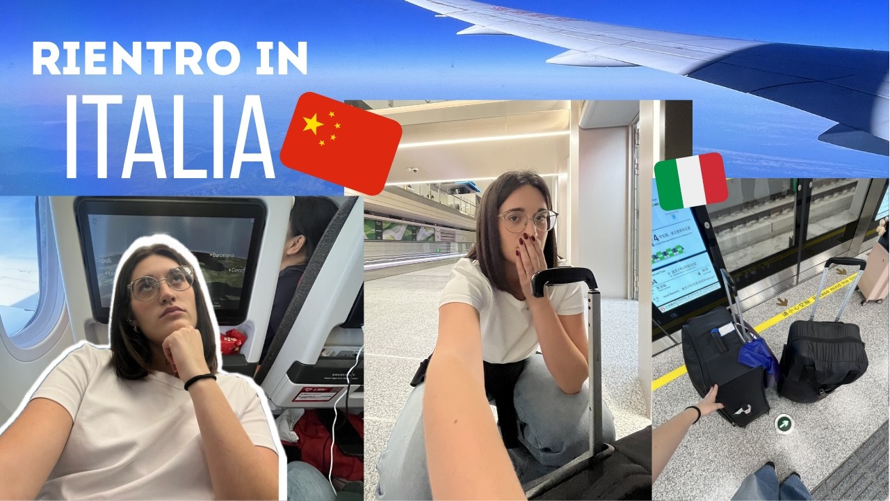 LASCIO LA CINA ｜ 26 ore di viaggio per rientrare in Italia dopo essere stata un'au pair