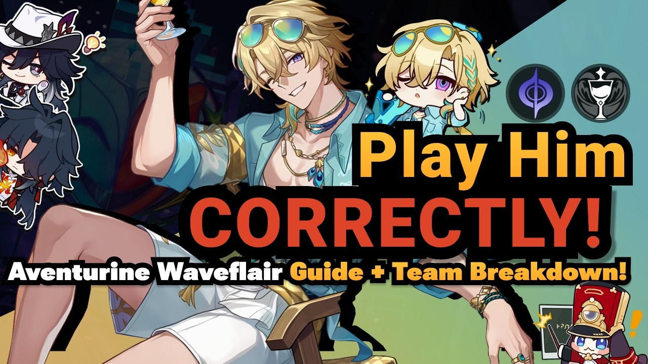 Aventurine Waveflair Complete Guide & Teammate Breakdown! | Honkai Star Rail 4.5