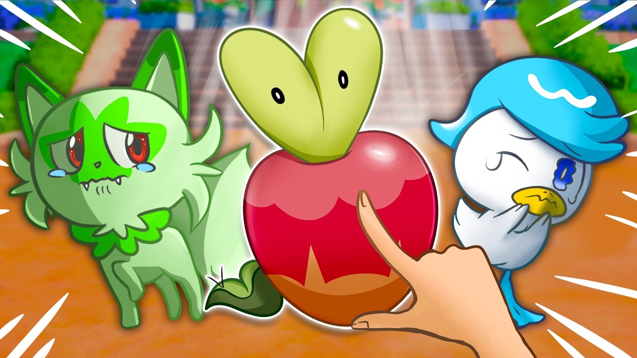 Pokemon Scarlet But I can ONLY use FOOD Pokemon