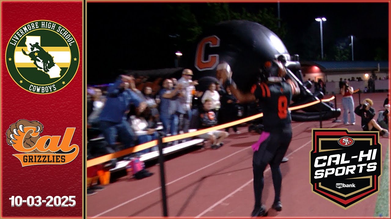 Livermore at California Football | EXTENDED HIGHLIGHTS (10/03/25)