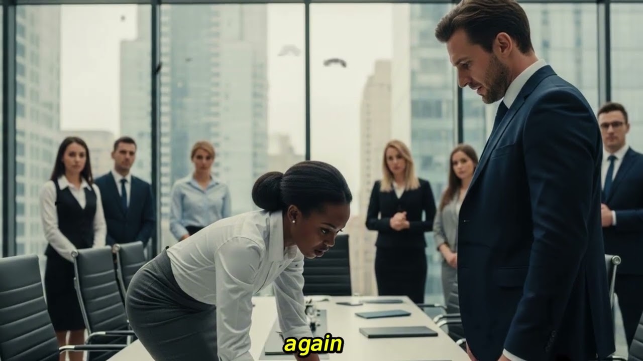 They Fired the Black CEO to Humiliate Her — Minutes Later, She Ended Every Career in That Room