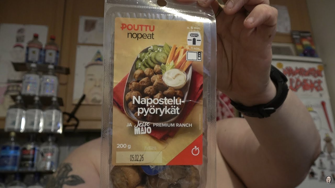 Hampaaton läski syö: Osa 4318 - Pouttu Nopeat Napostelupyörykät ja Jesse Majo Premium Ranch