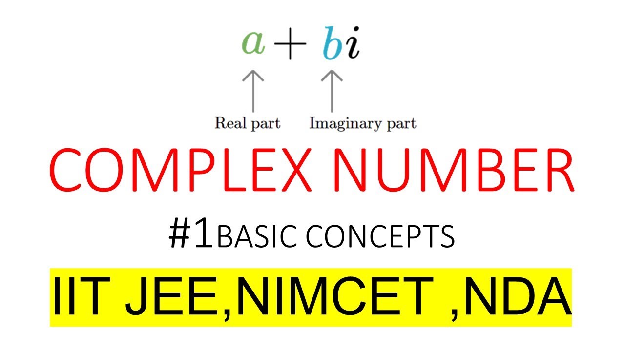 Complex number Part-1 for NIMCET and other MCA Entrance exams